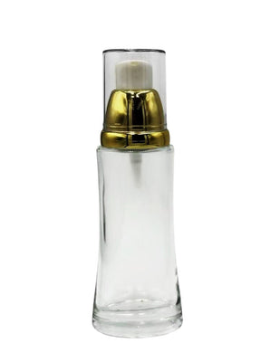 flacon luxe 50mlkc pompe or(pack120)